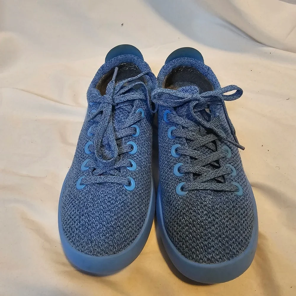 Allbirds Tree Pipers Mens Size 9 Blue Sustainable Low Top Sneaker Casual Comfort